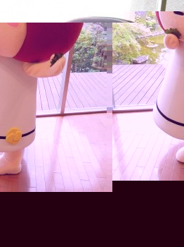 なぞのポーズ